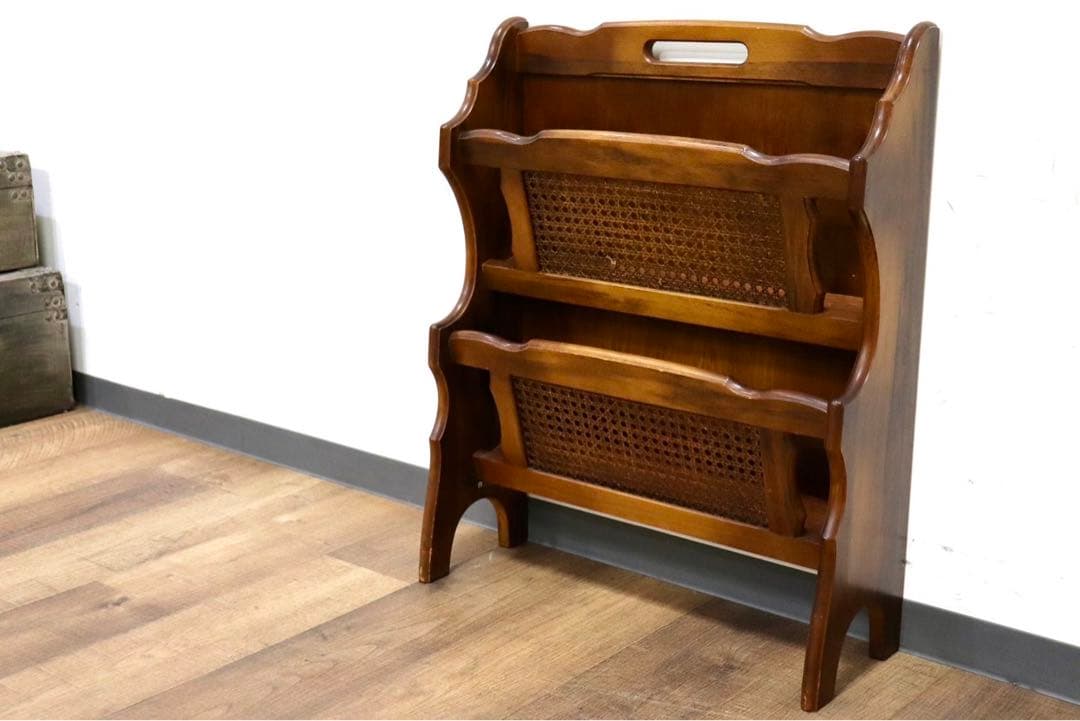 GMIK253○カリモク / karimoku マガジンラック コロニアル スリ