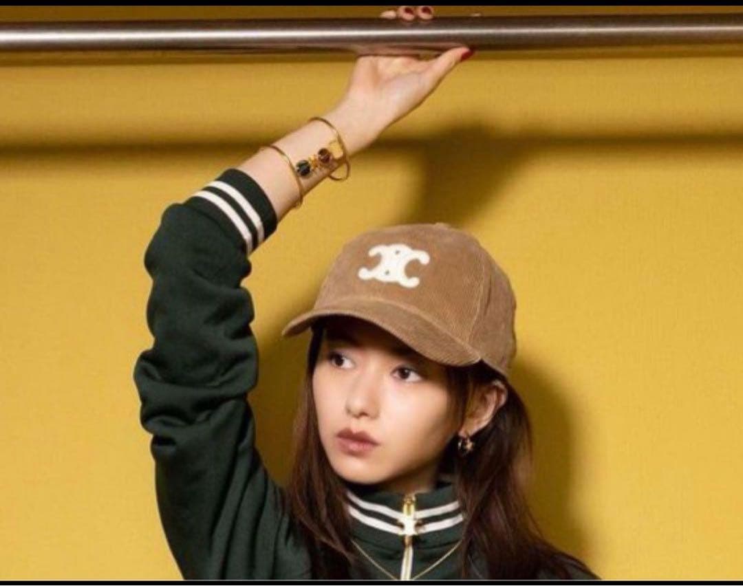 最終値下げです！CELINE コーデュロイキャップ Mサイズ