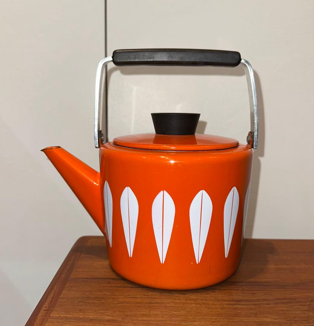 キャサリンホルム ロータス ケトル オレンジ