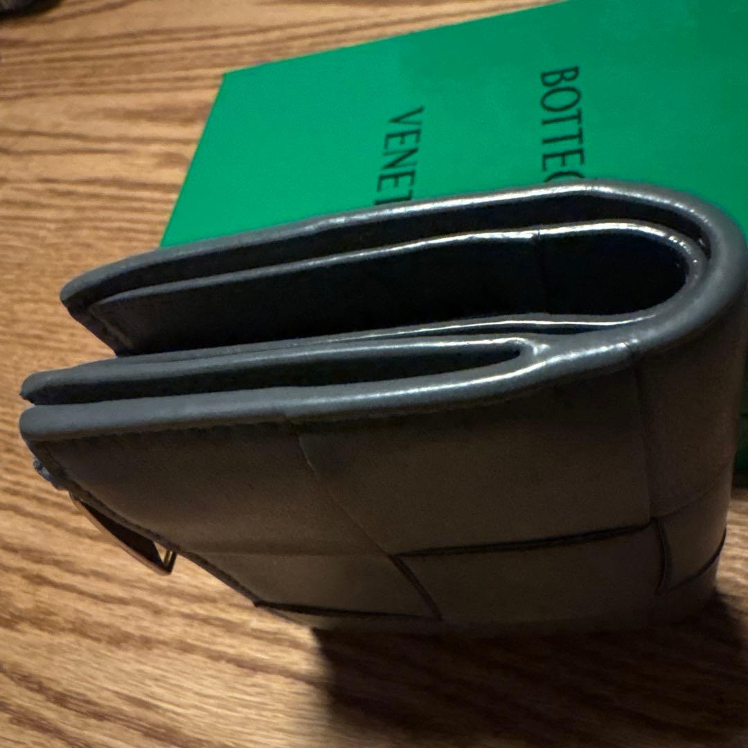 ボッテガヴェネタ　カセットスモール二つ折りウォレット　サンダー