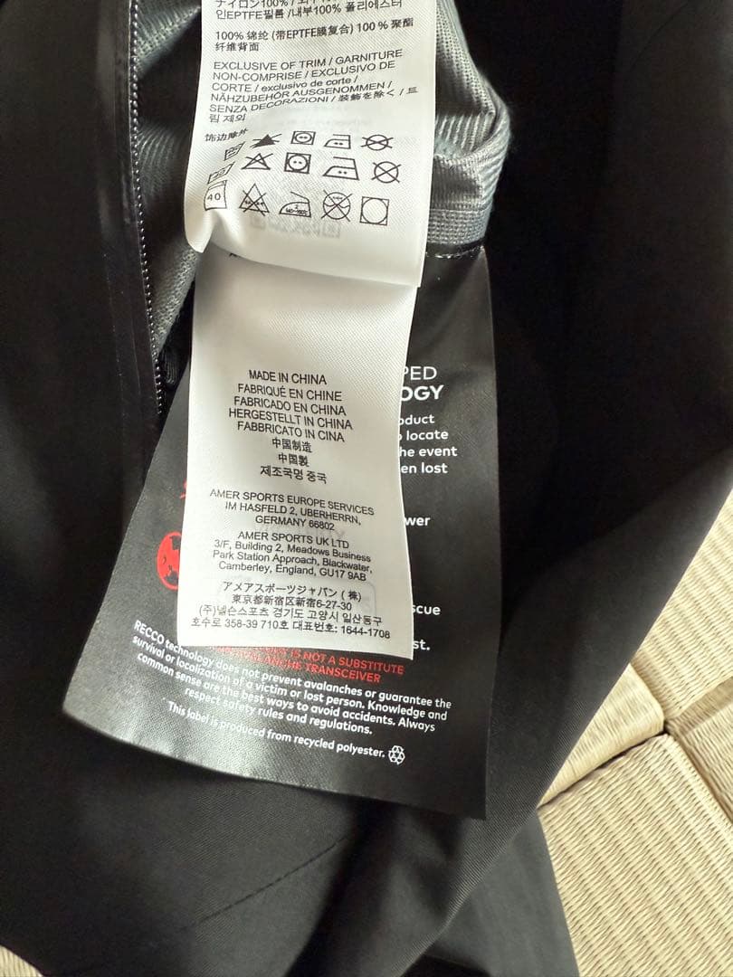 アークテリクス　sabre ジャケット　M 美品　BIRDAID有