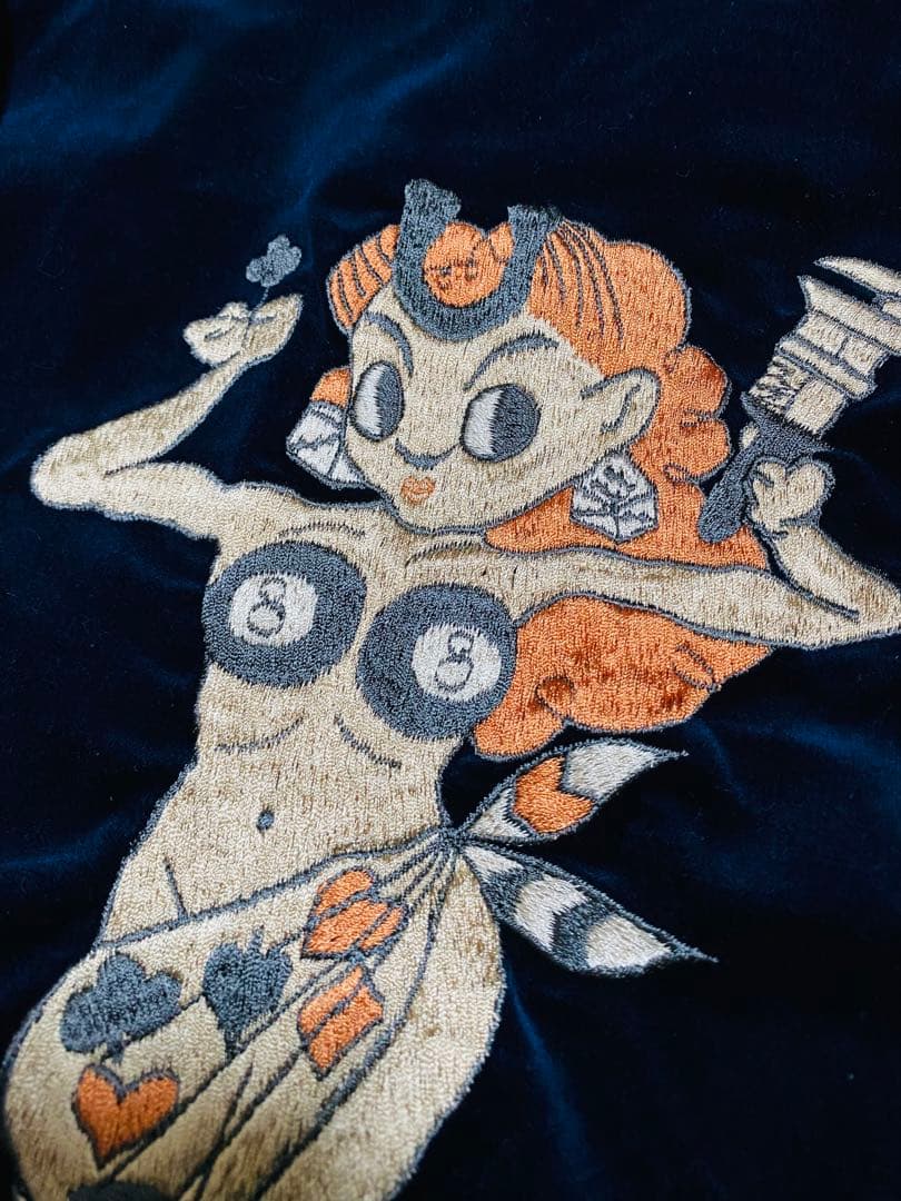 未使用近い 港商 テーラー東洋 ２面用 日本限定 スカジャン 美品 unisex