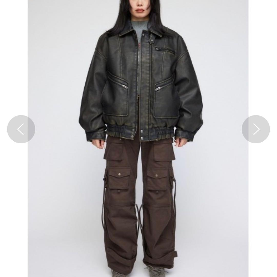 LAGUA GEM ラグアジェム SCRATCH VINTAGE ブルゾン