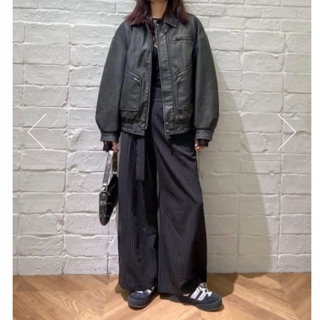 LAGUA GEM ラグアジェム SCRATCH VINTAGE ブルゾン