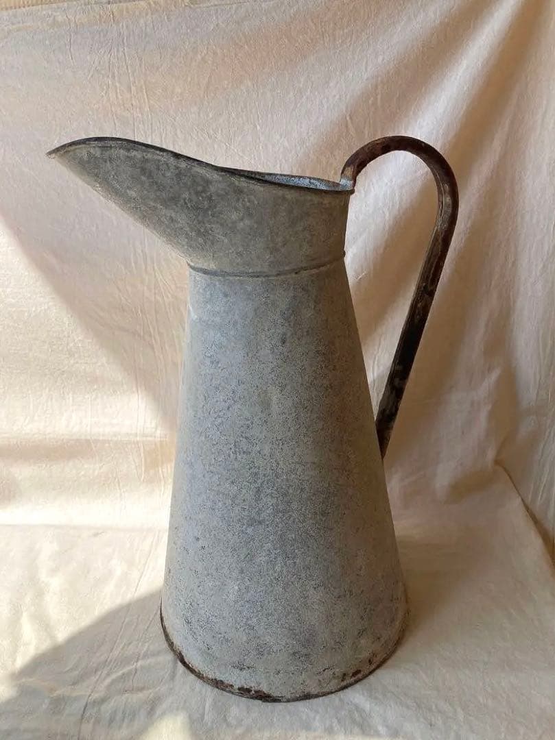 フランスアンティーク　ピッチャー　水差し　ガーデニング