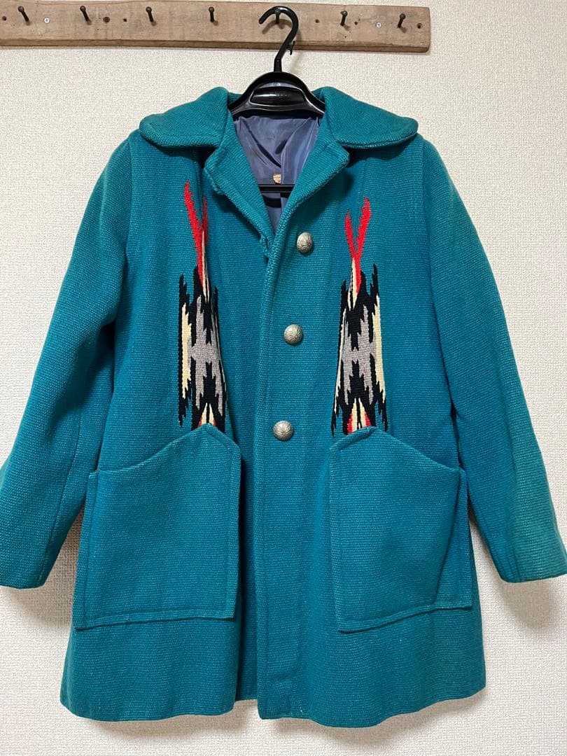 ネイティブ・アメリカンブランケットジャケット(オルテガ？)