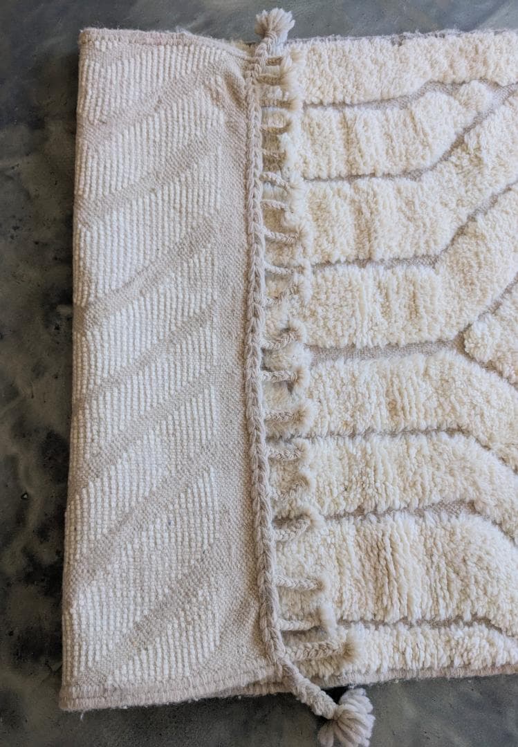 【ゲリラセール】モロッコベニワレンラグ-No.19(102×152cm)