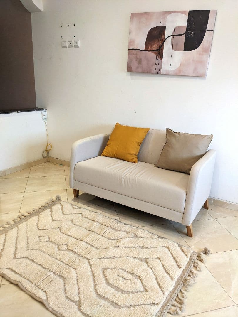 【ゲリラセール】モロッコベニワレンラグ-No.19(102×152cm)