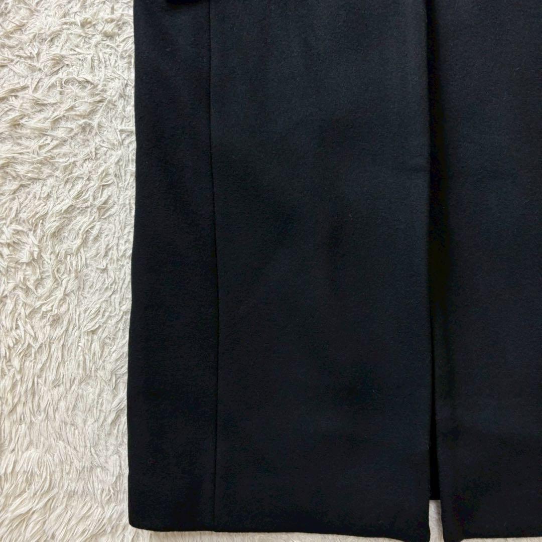 【美品】MAISON SPECIAL レイヤードジレコート　黒