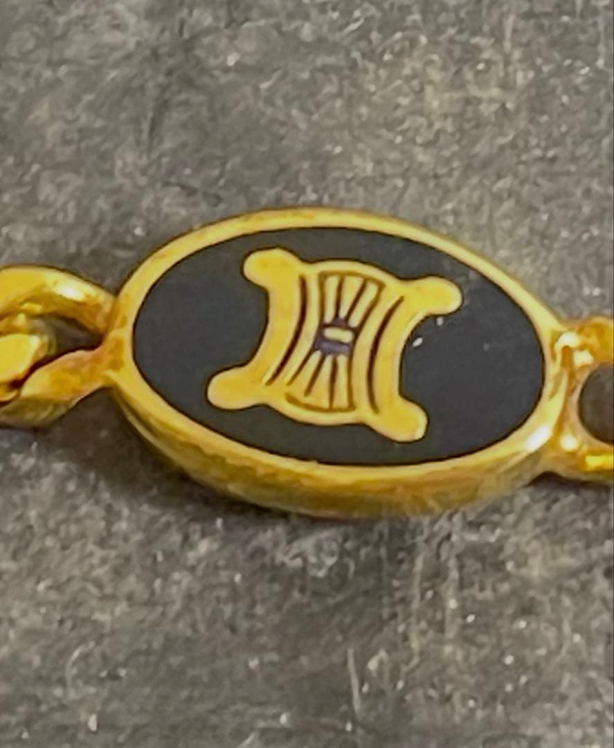 CELINE セリーヌ ブレスレット ゴールドカラー ヴィンテージ