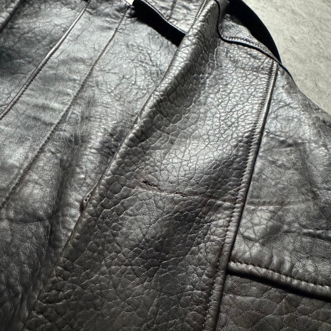 【90s vintage】フライトジャケット　L A-2 シープスキン　裏ボア