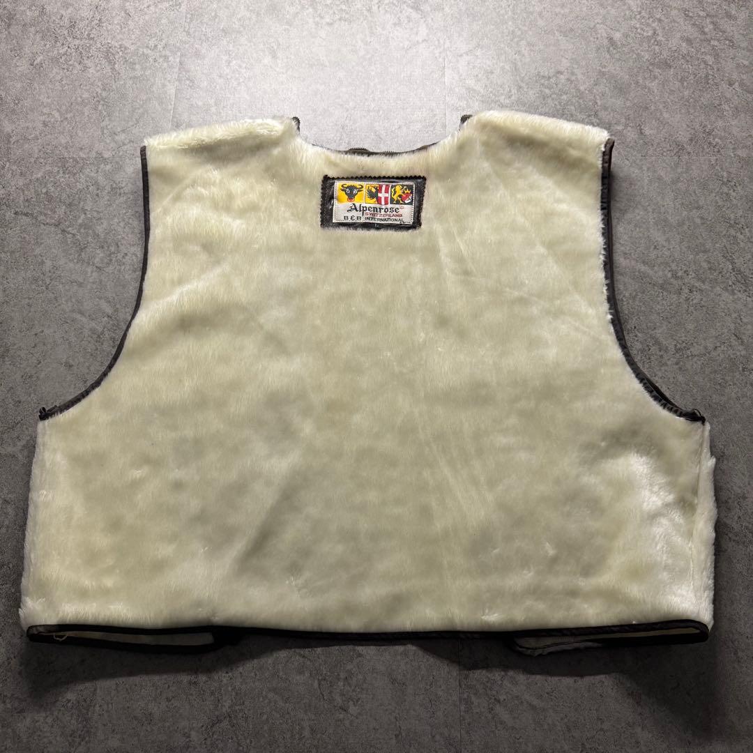 【90s vintage】フライトジャケット　L A-2 シープスキン　裏ボア