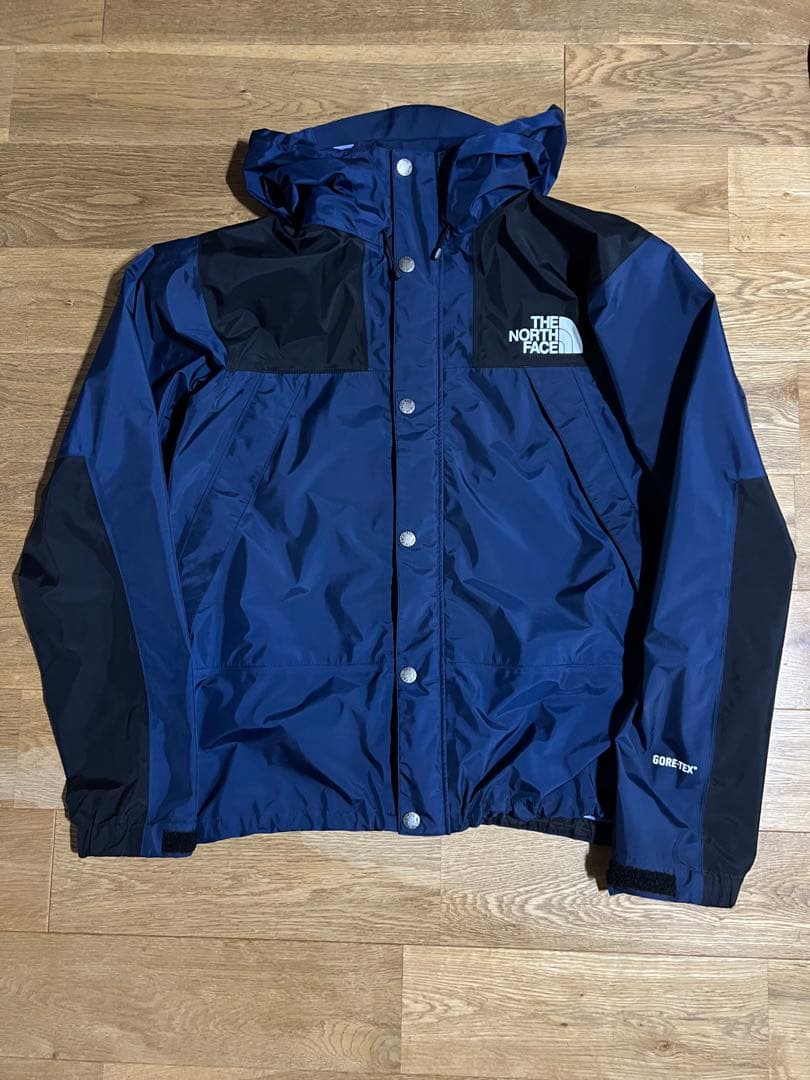 ノースフェイス　レインテックス　ネイビー色　NP11501　XLサイズ