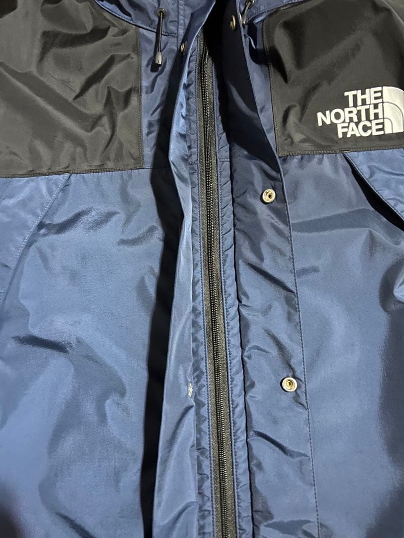 ノースフェイス　レインテックス　ネイビー色　NP11501　XLサイズ