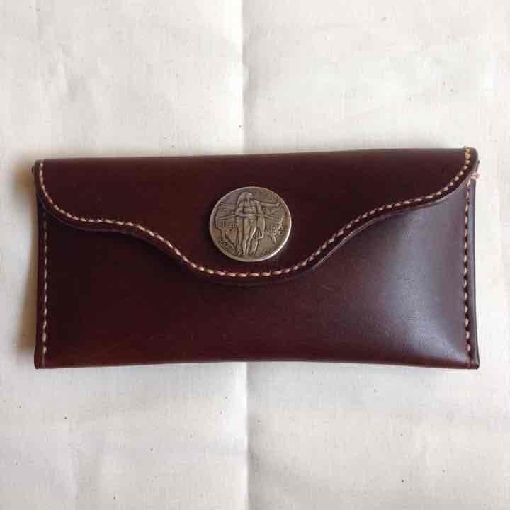 本皮ハンドメイド ペンケース