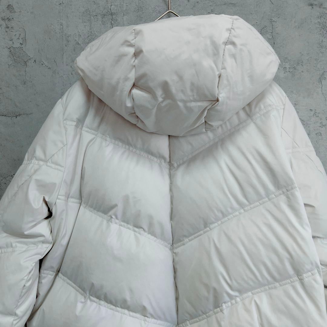 美品　即決価格　洗える　フィローモ　ダウンコート ミドル　高級ハンガリー ダウン