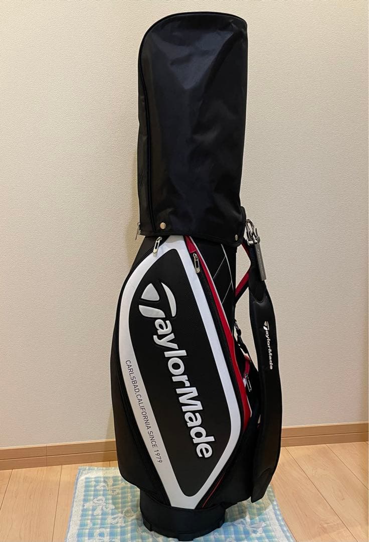 テーラーメイド トゥルーライト キャディバッグ 9型 47インチ対応 ブラック