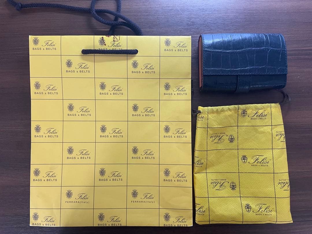 FELISI 3500 フェリージ　二つ折り財布　コロコロ　極美品　革