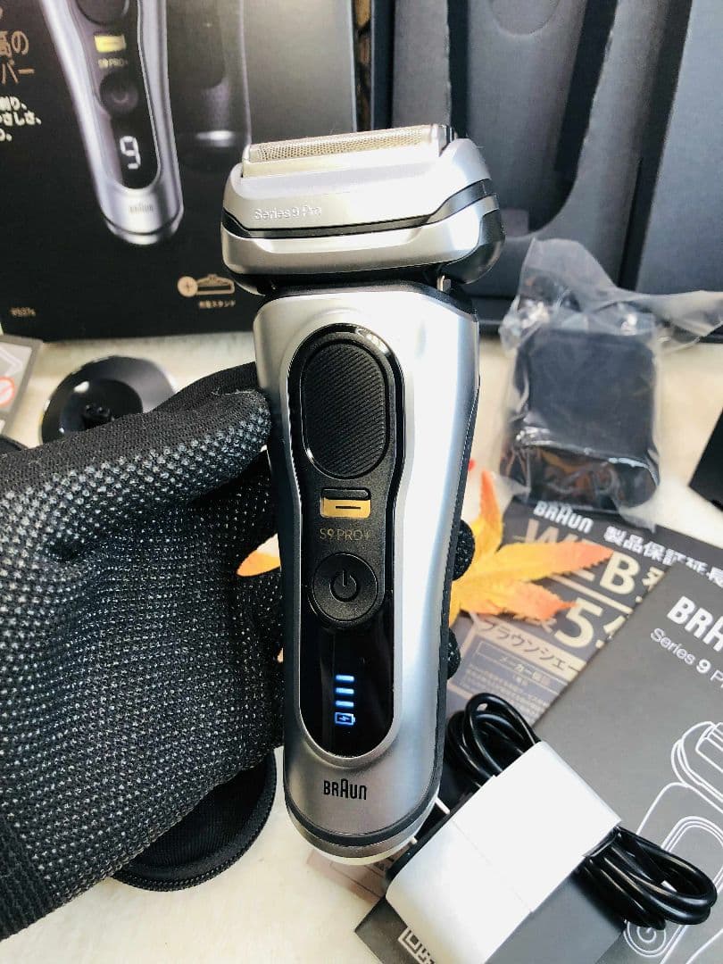 【未使用に近い】Braun S9 PRO+ 9537s メンズ電気シェーバー
