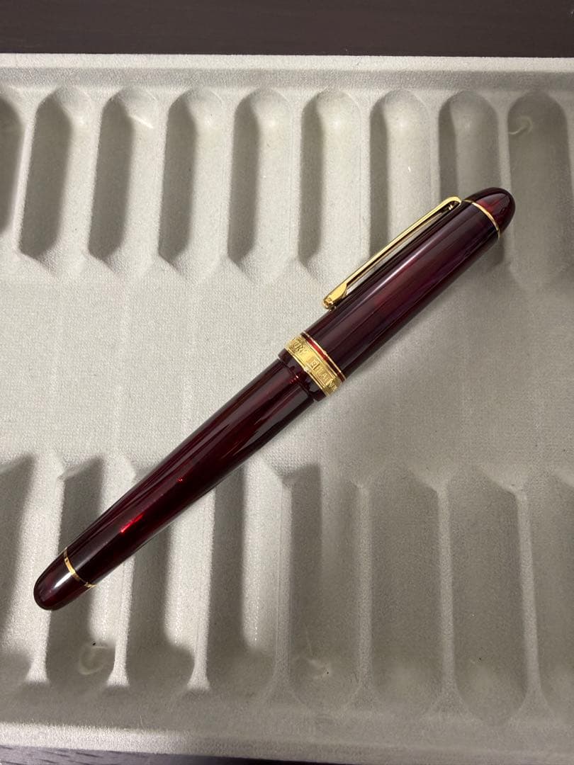 プラチナ万年筆 センチュリー3776 ブルゴーニュ 細字 F