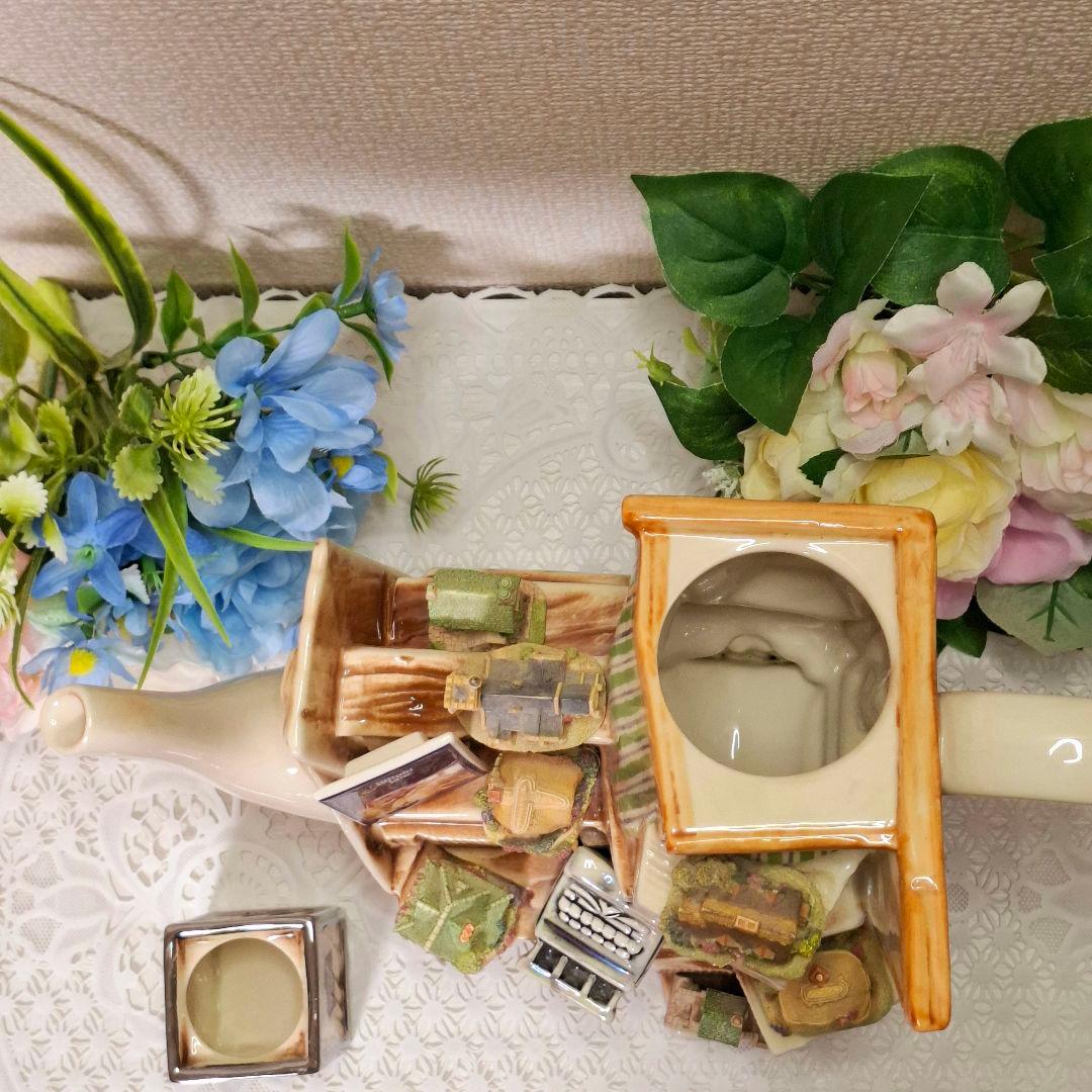 ★超希少★ リリパットレーン ポット カデュー サイン入り シュガー 貫入僅か