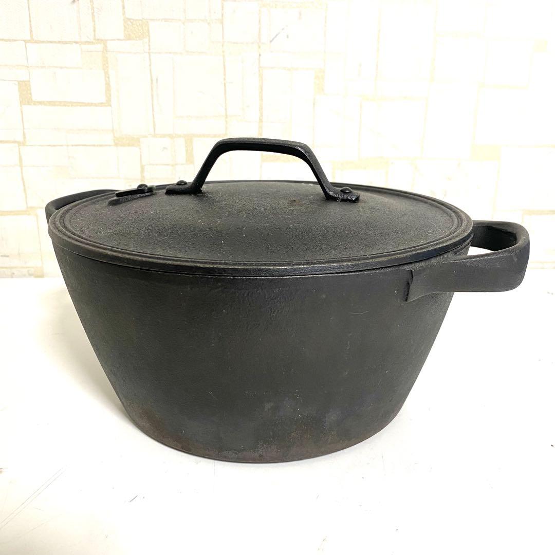 OIGEN 及源 南部鉄器 クックトップ 深型 両手鍋 2点