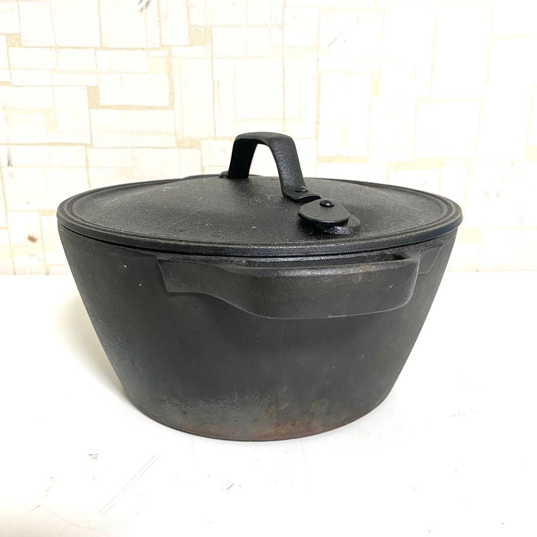 OIGEN 及源 南部鉄器 クックトップ 深型 両手鍋 2点