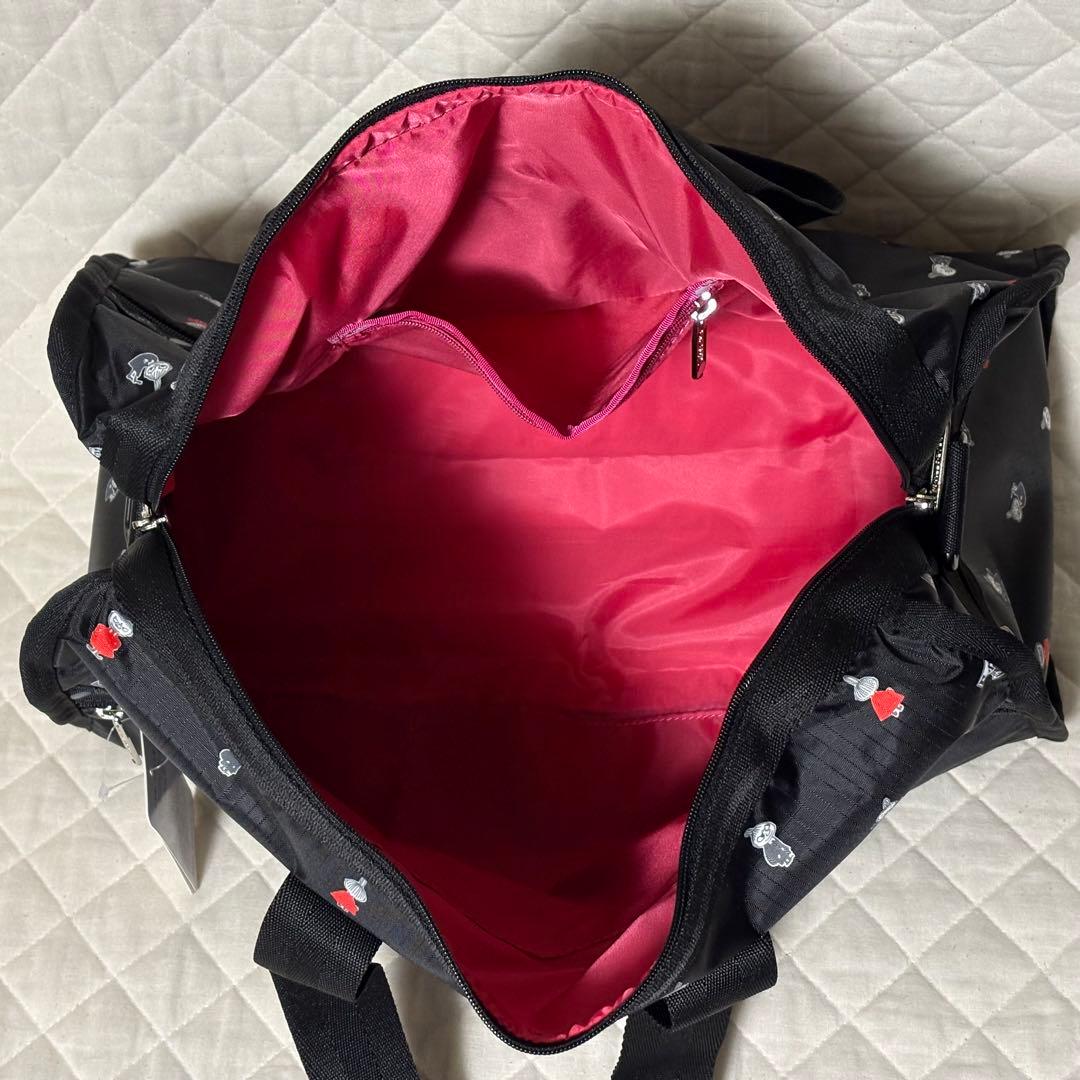 レスポートサック　ムーミン　リトルミイ　ミディアムボストン　キャリーオンバッグ