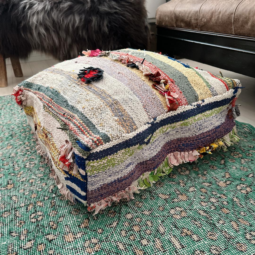 sac モロッコのヴィンテージプフ16