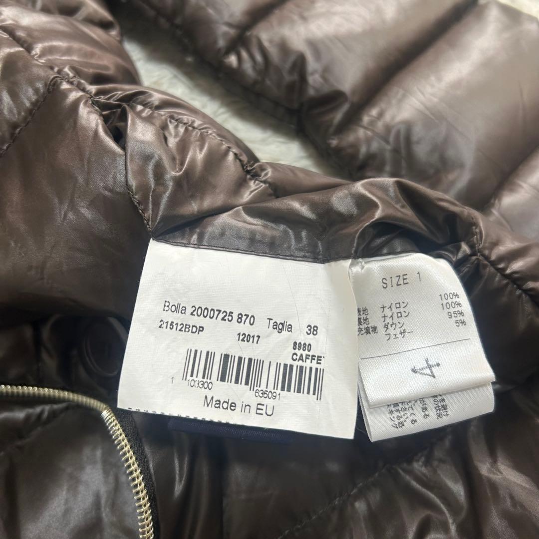 15992✨良品✨ヘルノ 38 フード着脱 ロングダウンジャケット コート