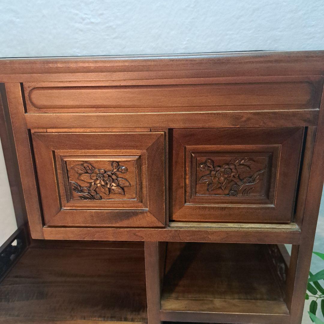 和風 昭和レトロ 水屋箪笥 茶箪笥 古家具 アンティーク古道具