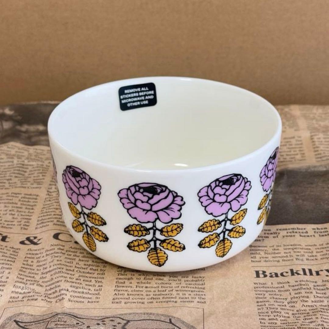 【新品】バラ売り可　マリメッコ　ボウル4個セット　ヴィヒキルース