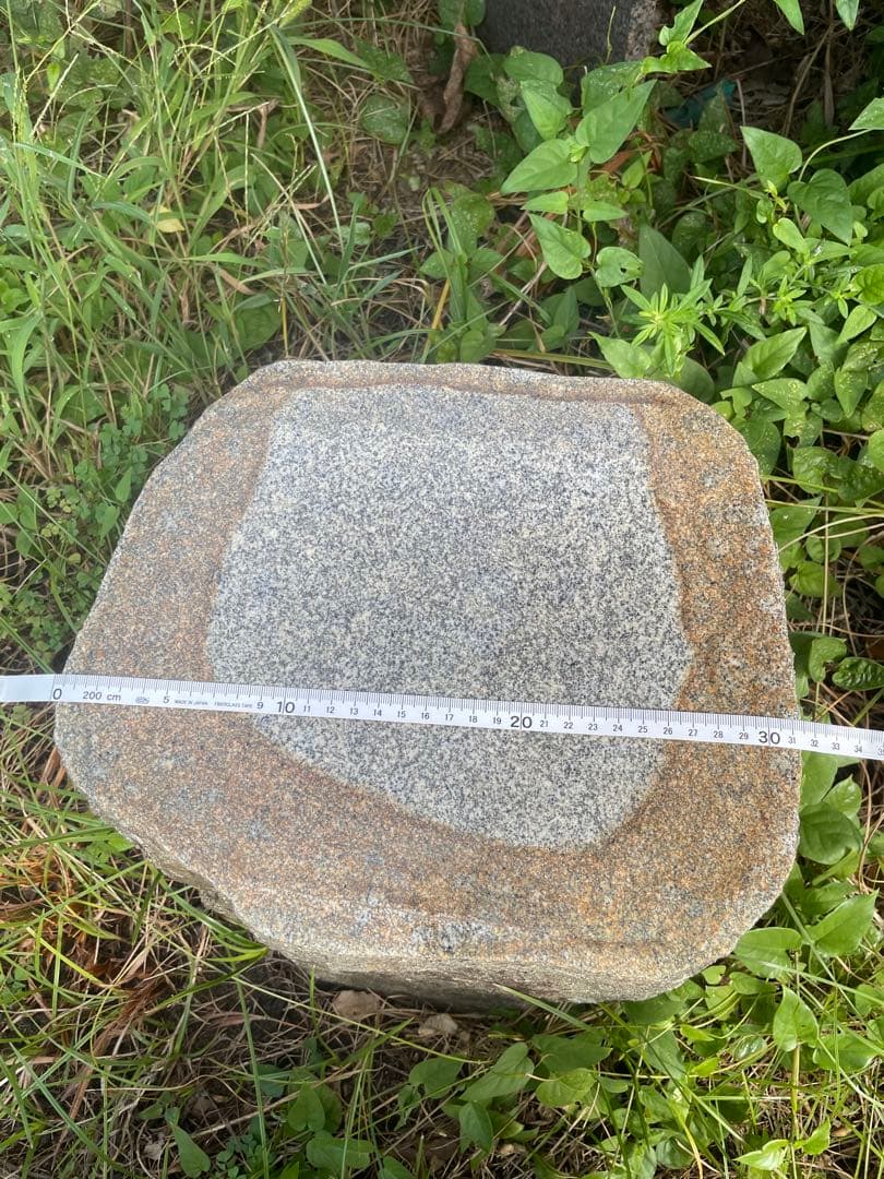 天然石テーブル　庵治石　テーブル　椅子　花崗岩 楕円形 石材 庭装飾用