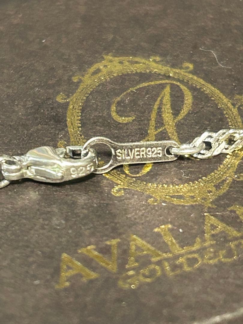 アヴァランチスクリューネックレスシルバー925