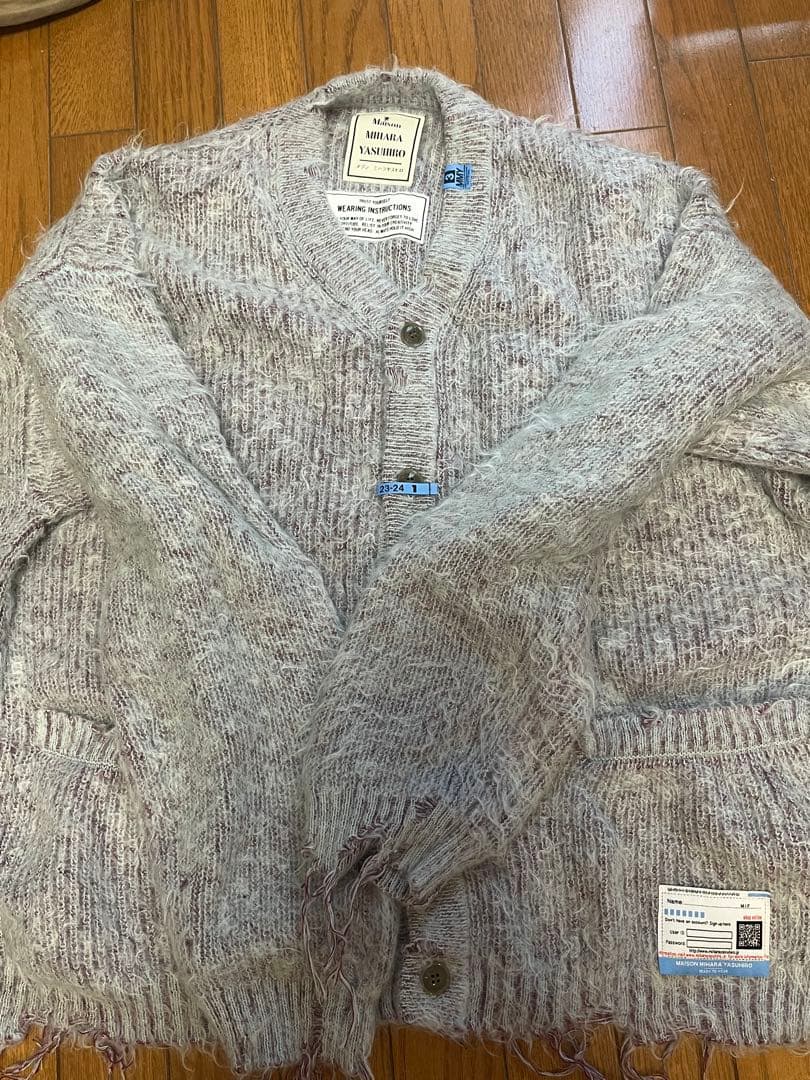 MAISON MIHARA YASUHIRO カーディガン M/F