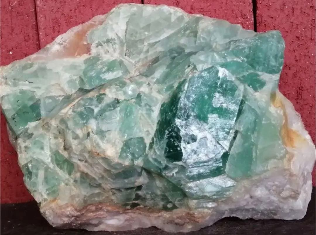 【超希少!!!】水晶フローライト　6.7kgーtot036