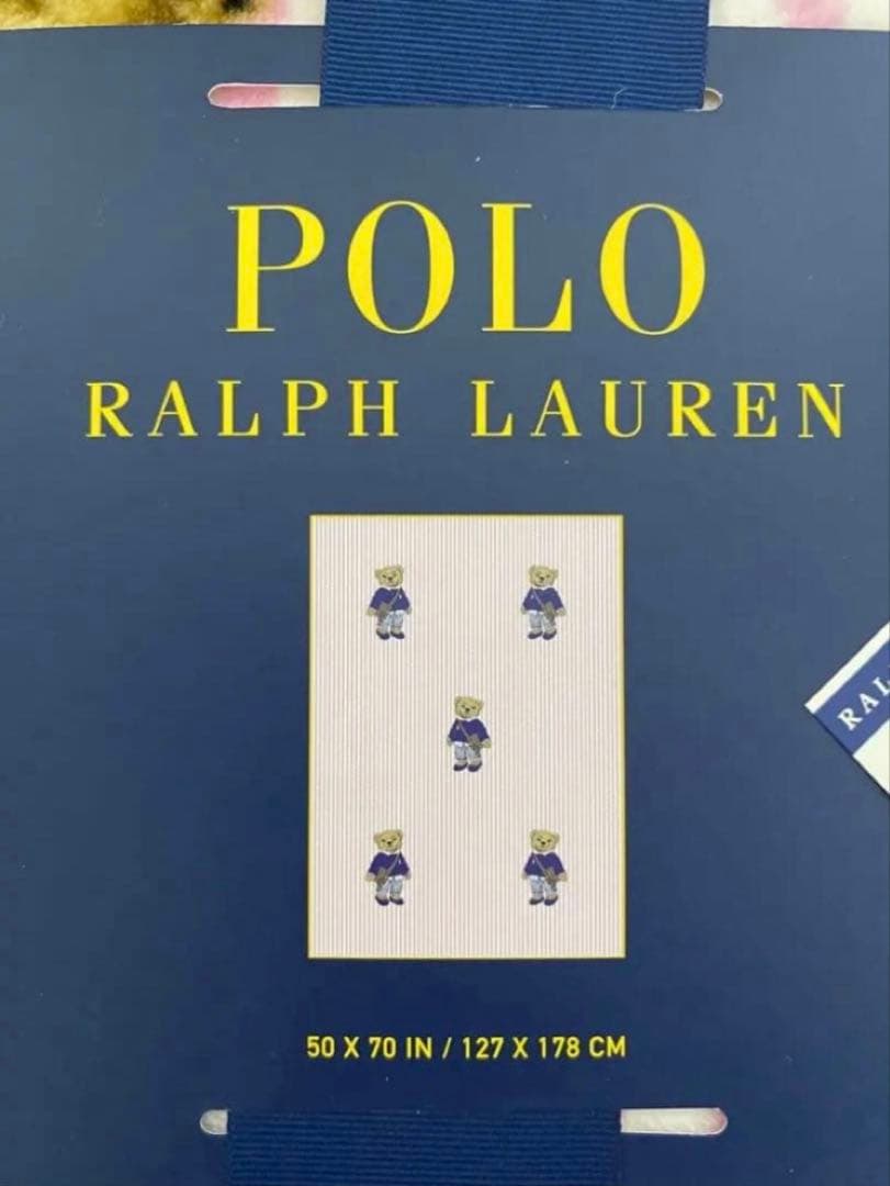 Polo Ralph Lauren テディベア　毛布　ブランケット