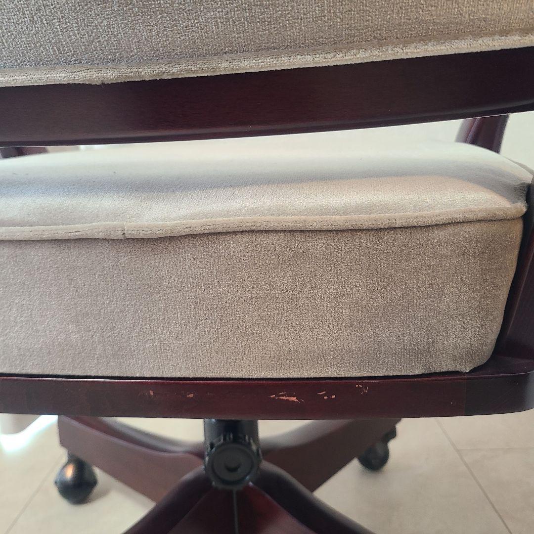 カリモク　コロニアル　デスクチェア　ヴィンテージ