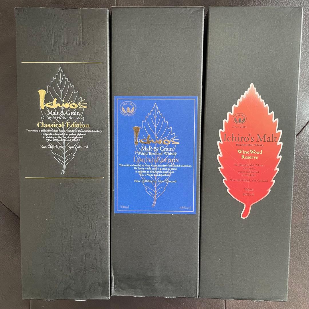 Ichiro's Malt イチローズモルト　3本セット