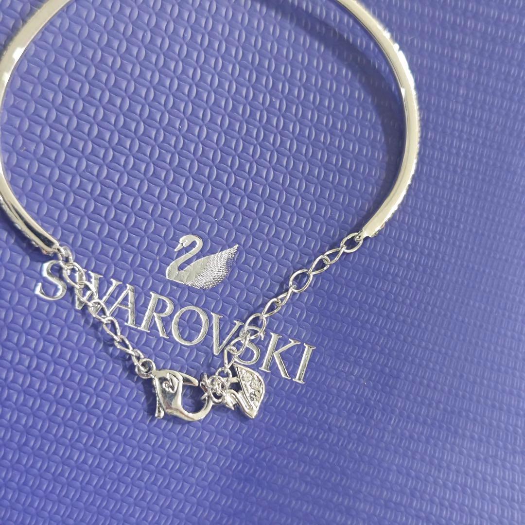 スワロフスキー Swarovski ブレスレット 青色クリスタル