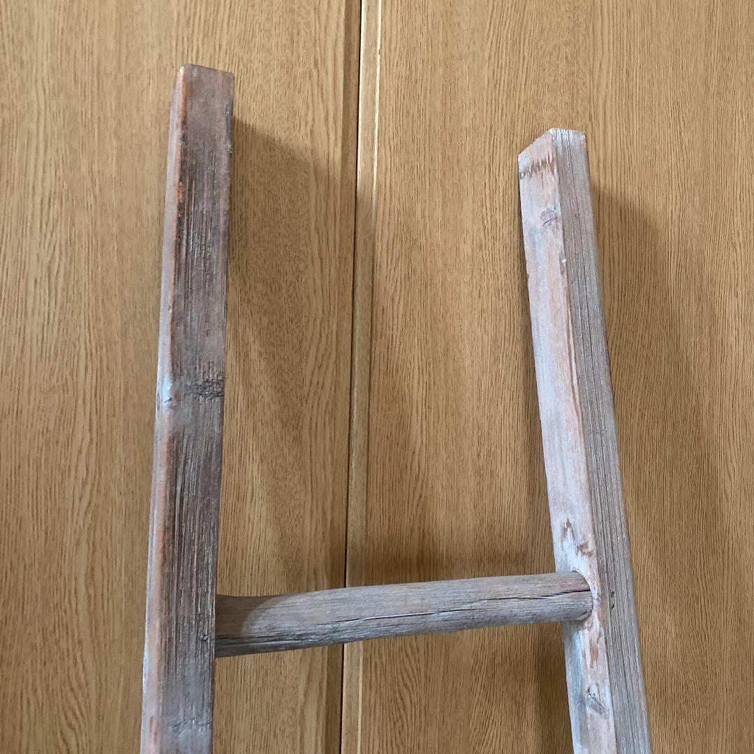 ヴィンテージ風ウッドラダー