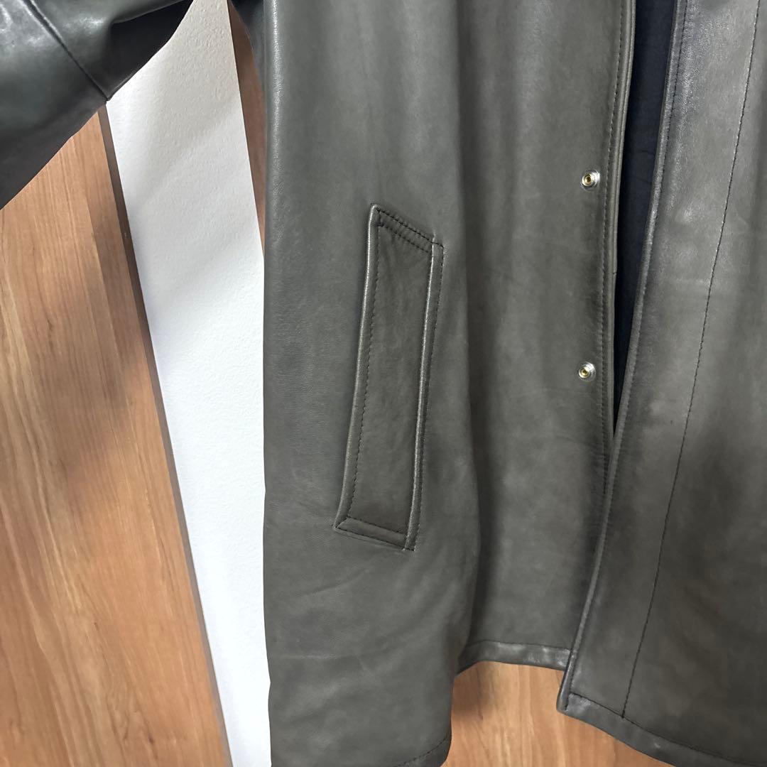 ディーゼル24AWラムレザーハーフコートL-NICOサイズ52 ¥198,000