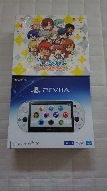 【☆未使用　☆即購入可：お値引不可：】　☆PS Vita うたプリ限定モデル