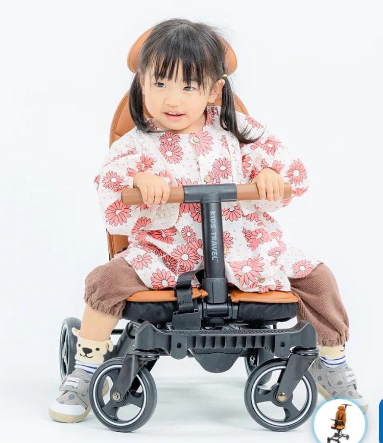 【未使用訳あり】キッズトラベルベビーカー　ブラック　Z12