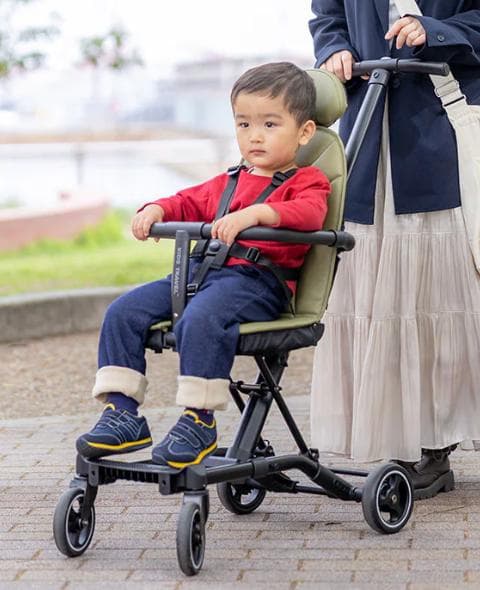 【未使用訳あり】キッズトラベルベビーカー　ブラック　Z12