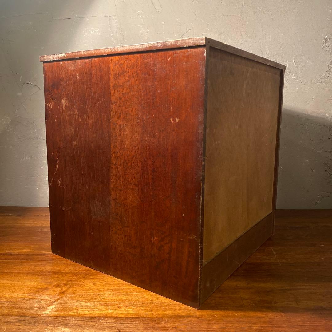 昭和レトロ 三段小引き出し ミッドセンチュリー ポストモダン インテリア 収納