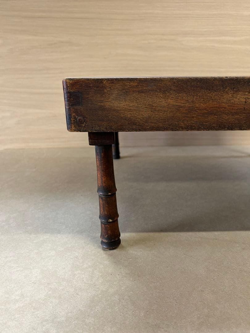 古いちゃぶ台　　アンティーク机　アンティークテーブル　古家具　古道具