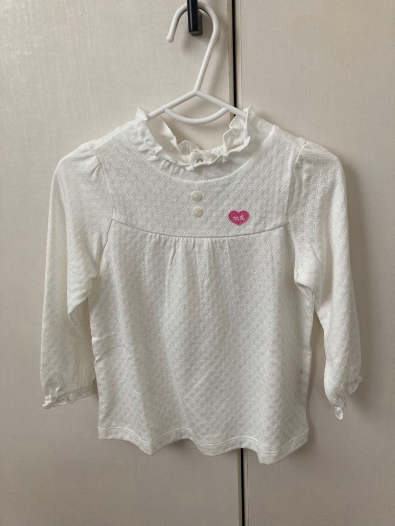 チエコサク　ワンピース&ミキハウス　ブラウス