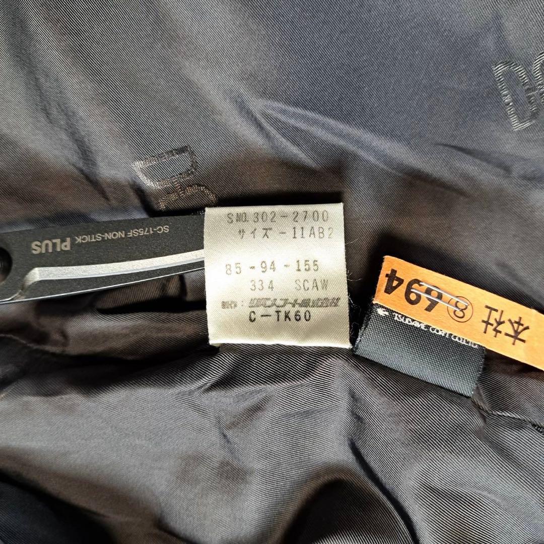 美品　DAKS カシミヤ混　ロングコート　マキシ丈　ブラック　ステンカラー