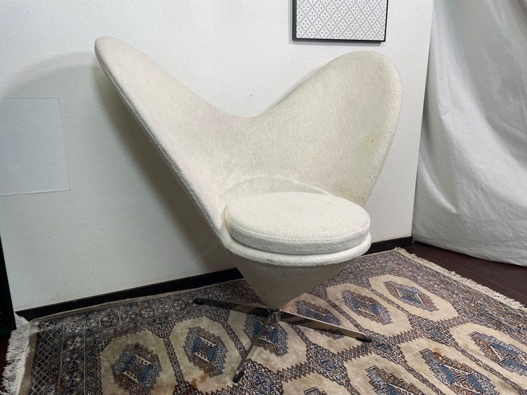 パントン ハートコーンチェア リプロダクト ラウンジチェア ミッドセンチュリー